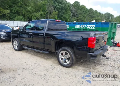 2018 Chevrolet Silverado 1500 Custom из США, поврежденный, VIN 1GCRCPEC0JZ271700